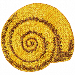 Seashell Embroidery Design 5